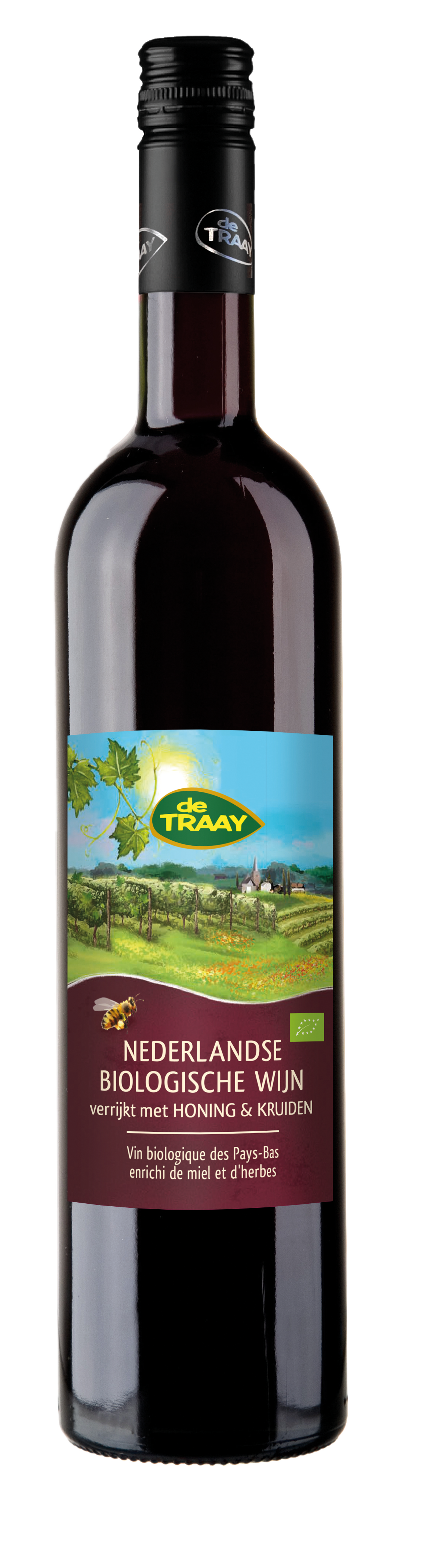 Vin blanc biologique néerlandais enrichi de miel et d'herbes